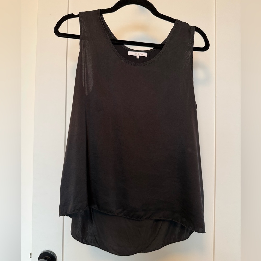 Lunya Black Tank Top